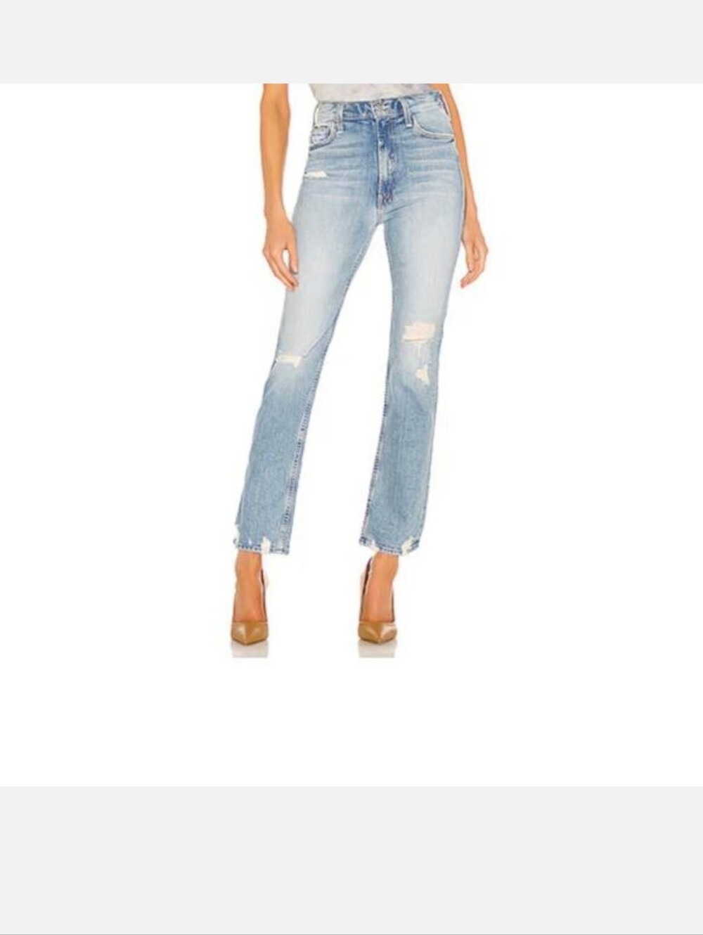Mother Superior Jeans High Waisted Rider Skimp 10064-259 Size 26